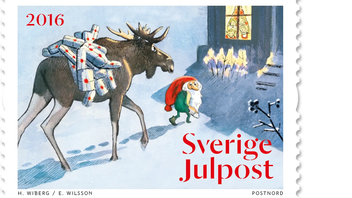 Frimärksutgåva 2016, Tomtar