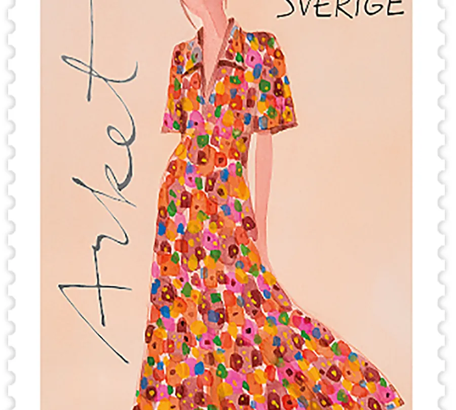 Frimärksutgåva Mode, 22 augusti 2019.