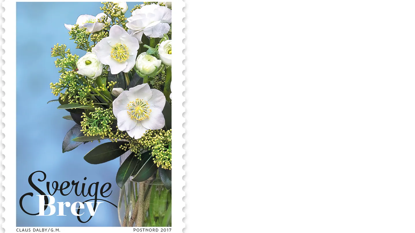 Frimärksåret 2017 Vinterblommor