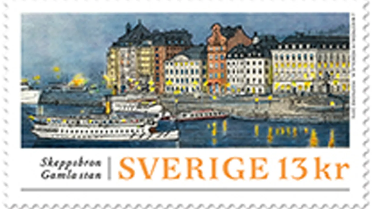 Frimärksutgåva 2016, Gamla stan