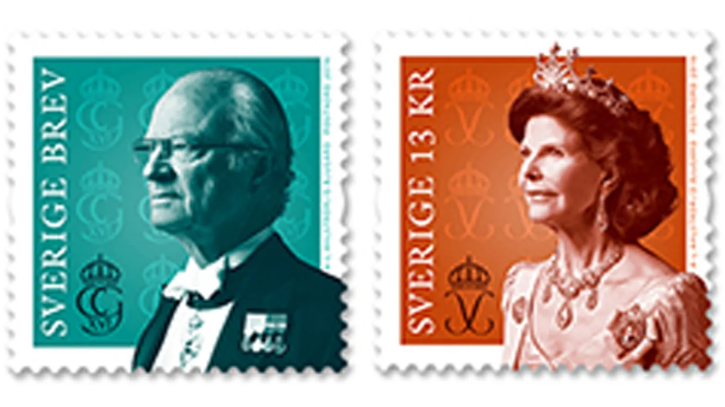 Frimärksutgåva 2016, Kungen och drottningen