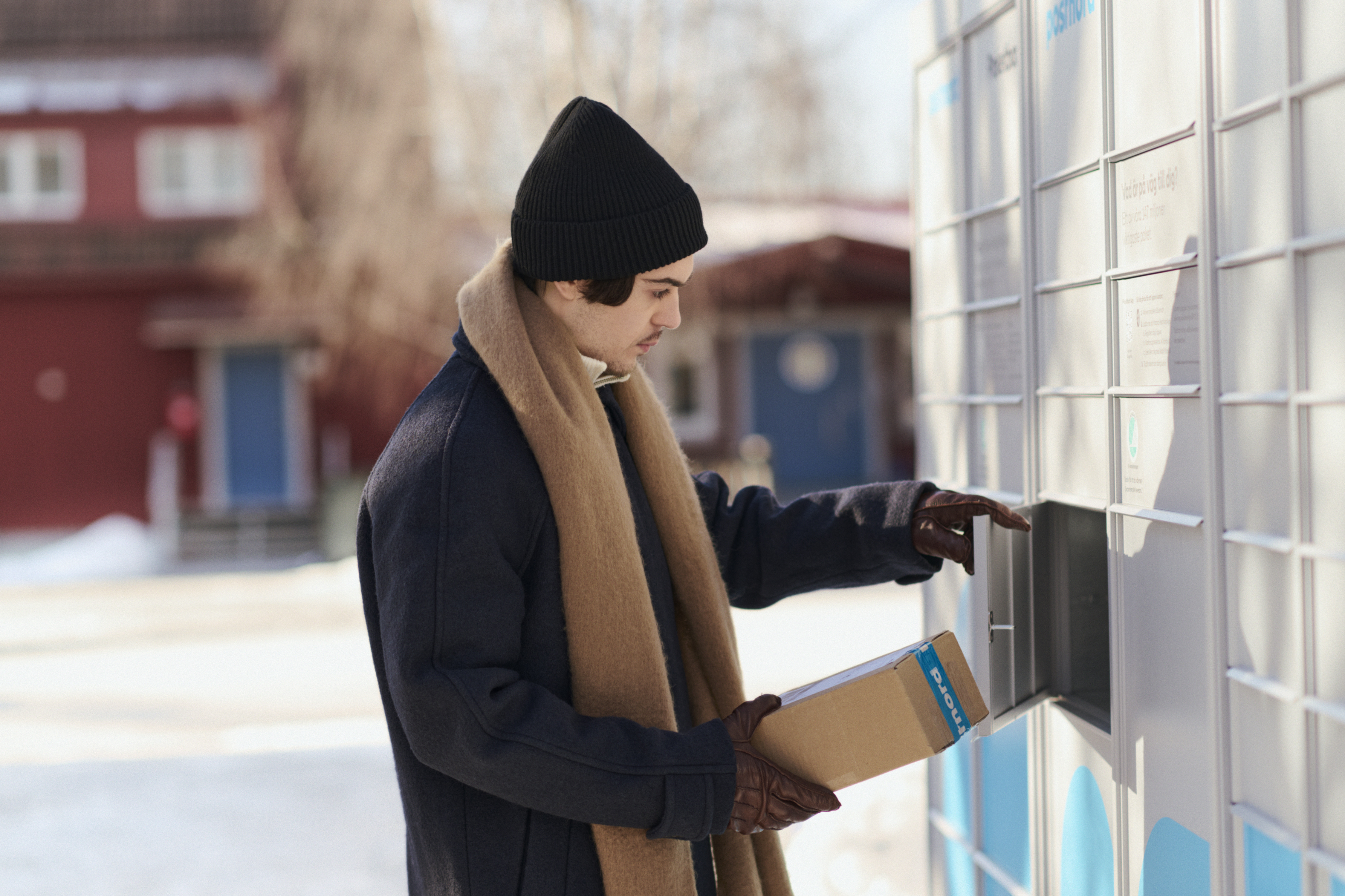 Paket från paketbox